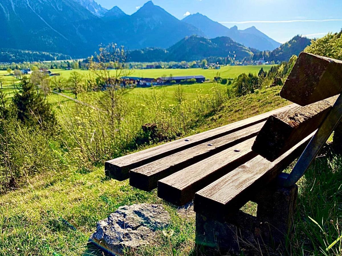 Gutshof Zum Schluxen Daire Pinswang Dış mekan fotoğraf